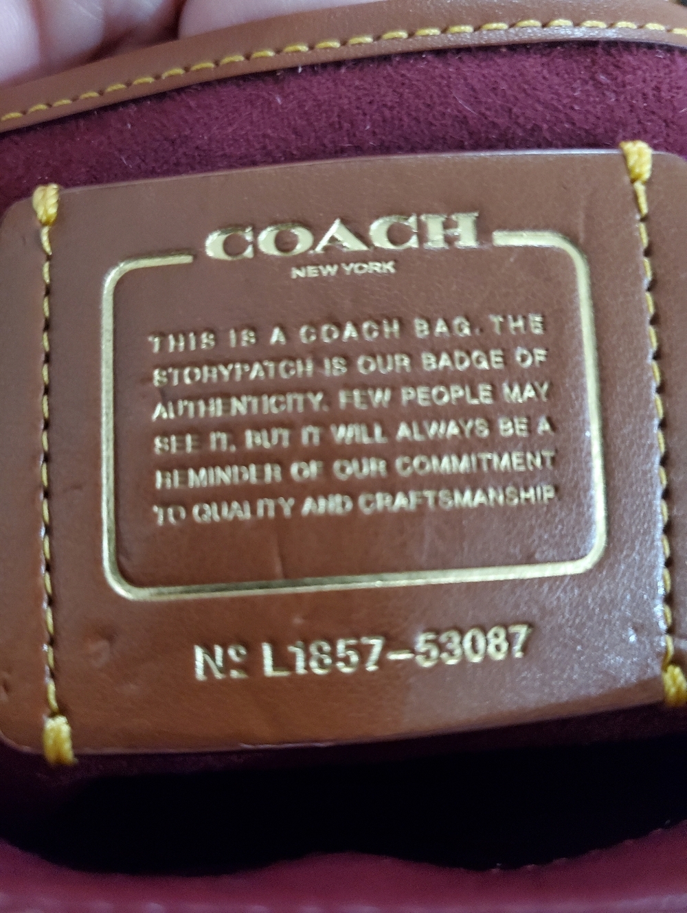RARE Coach Parker Convertible Backpack 16 In Signature Canvas and Floral Print - Picture 9 of 16